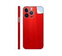 SopiGuard Autocollant pour iPhone 14 Pro Max Full Body Wrap Précision bord à bord (Rouge brillant Dragon Fire Red)