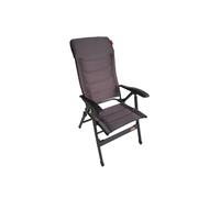 Soplair Fauteuil Ultimo Tissu Mesh Respirant 7 Positions Camping Car Gris Anthracite