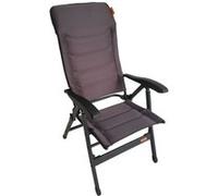 fauteuil ultimo tissu mesh respirant 7 positions camping car gris anthracite