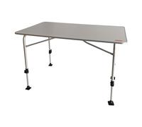 SOPLAIR Table Allégria 4 Personnes Pieds Réglables Camping Car Gris