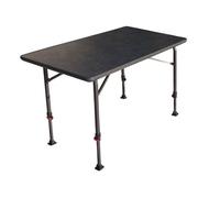 SOPLAIR Table Levita Aluminium 6 Personnes Pieds Réglables Camping Car Gris