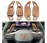 Soplus Palette de changement de vitesse 2 Count Bronze Moderne pour Cupra Ateca Formentor Valentine 2021-2023