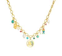 Sopodbacker Collar Colgante Cadena Hombre Mujer Joyas Necklace Collar Colgante De Elefante De Pez Pequeño Para Fiesta De Regalo De Joyería De Cuello De Mujer