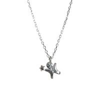 Sopodbacker Collar Colgante Cadena Hombre Mujer Joyas Necklace Geometría Cadena Collar Gótico Mujer Hombres Fiesta Fiesta