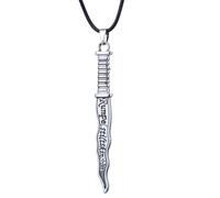 Sopodbacker Collier Pendentif Argent Bijoux Hommes Femmes Necklace Bijoux Temps Pendentif Collier Fille Hommes Fête Punk