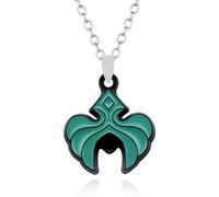 Sopodbacker Collier Pendentif Argent Bijoux Hommes Femmes Necklace Collier Pendentif Deuxième Dimension Clavicule Chaîne Rétro Fête Anime Cadeau De Mariage pour Hommes Et Femmes 款3