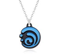 Sopodbacker Collier Pendentif Argent Bijoux Hommes Femmes Necklace Collier Pendentif Deuxième Dimension Chaîne De Clavicule Rétro Party Anime Cadeau De Mariage pour Hommes Et Femmes 款6