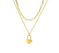Sopodbacker Collier Pendentif Argent Bijoux Hommes Femmes Necklace Colliers Femmes Chaîne Coeur Pendentif Mariage Boho Bijoux Cadeau N04327G