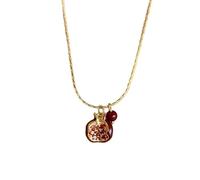 Sopodbacker Collier Pendentif Argent Bijoux Hommes Femmes Necklace Grenade Pendentif Femmes Sweet Fruit Chaîne Colliers Bijoux Cadeau Fête De Mariage
