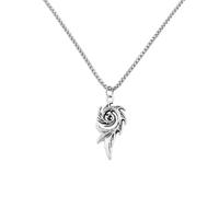 Sopodbacker Collier Pendentif Argent Bijoux Hommes Femmes Necklace Hip Hop Pendentif Collier Géométrique Rétro Party Mariage Punk Hommes Et Femmes Cadeau