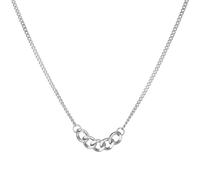 Sopodbacker Collier Pendentif Argent Bijoux Hommes Femmes Necklace Hommes Et Femmes All-Match Collier Street Hip-Hop Géométrique Mariage Party Punk Cadeau 链长50Cm
