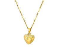 Sopodbacker Collier Pendentif Argent Bijoux Hommes Femmes Necklace Minimaliste Coeur Chaîne Pendentif Femmes Filles Bijoux Fête De Mariage Boho