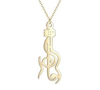 Sopodbacker Collier Pendentif Argent Bijoux Hommes Femmes Necklace Symbole Collier Bijoux Punk Hommes Et Femmes Rétro Fête Géométrique Classique 金色