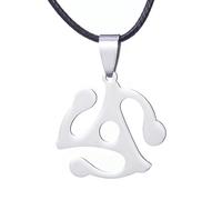 Sopodbacker Collier Pendentif Argent Bijoux Hommes Femmes Necklace Teen Wolf Colliers Punk Party Fille Hommes Survivor