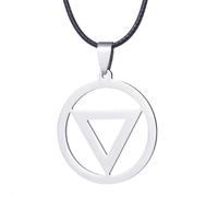 Sopodbacker Collier Pendentif Argent Bijoux Hommes Femmes Necklace Teen Wolf Colliers Punk Party Girl Hommes Naruto