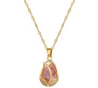 Sopodbacker Collier Pendentif Argent Bijoux Hommes Femmes Necklace Tulipe Goutte Colliers Classique Léger Froid Vent Clavicule Chaîne Mariage Boho Fête