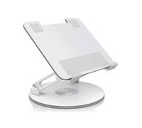 Soporte AISENS LPS4SL-341 para portátil/tablet 7-13? aluminio rotación 360° plegable plata