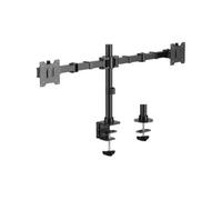 Soporte de Mesa AISENS DT35TSR-359 Negro Giratorio para 2 Monitores 17-35"/20kg por Brazo