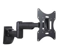 soporte de pared para monitores y televisores de hasta 42 pulgadas, giratorio (+/-90°), inclinable (+/-20°), VESA 50x50 - 200x200