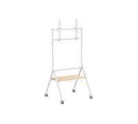 Soporte de suelo Aisens STS86TWM-048 para TV 37-86? acero madera ajuste altura ruedas