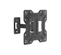 Soporte de TV Aisens WT43TSE-411 Pared Inclinable Giratorio 23-43"" Acero Negro 30 kg