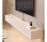 Soporte De TV Flotante 165-243cm,Consola De TV Estante Flotante Con Cajones Consola De TV Montada en La Pared Para Salón, Comedor, Dormitorio(209 * 17 * 25cm)