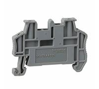 Schneider Electric Support de fin de clip sur rail NSYTRAAB35 Prolongateur terminal 50 pièces