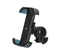 Soporte manillar ABS Smartphone 7" bloqueo anticaída 360° silicona antideslizante negro