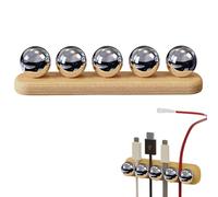 Soporte para câbles, organisateur de câbles de sécurité - Organisateur de câbles de porte para câbles Con 4 ranuras | Organisateur de câbles Creativo para Mesita De Noche, Escritorio, Pared