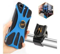 Soporte Para Teléfono De Bicicleta,Soporte Universal Giratorio A 360°,Soporte Para Teléfono De Moto Compatible Con Iphone 13/12/11/Pro Max/Pro/Mini/Se/Xs,Smartphone 4,5-7 Pulgadas(Q296)