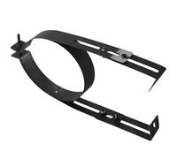 Soporte Para Tubo De Chimenea, 28x1 5cm Sujeción De Acero Inoxidable Para Chimenea - Soporte De Refuerzo Tubo De Estufa - Para Hogar Cocina Cabaña Camping Refugio Interior Exterior Pared Techo