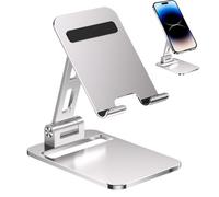 Soporte Plegable Para Teléfono Móvil, Soporte Para Teléfono Móvil Para Escritorio - Soporte Para Teléfono Móvil Soporte Para Tableta, Soporte De Escritorio Para Teléfono Con Cuna De Aleación De