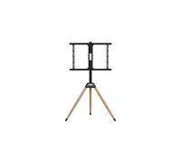 Soporte TV Gembird TVS-75ST-01 Base Giratoria Altura Ajustable 32-75" 35kg Negro/Madera
