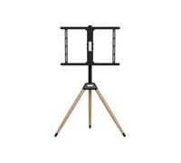 Soporte TV Gembird TVS-75ST-01 Base Giratoria Altura Ajustable 32-75" 35kg Negro/Madera
