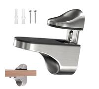 Soportes Para Estantes De Vidrio | Soportes Abrazaderas Ajustables Para Estantes | Repuestos De Soporte Para Herrajes | Barra Madera Puerta Acrílico Gabinete Ducha