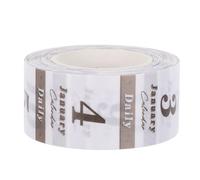 SOPOTUTU 1 Boîte Autocollants Calendrier Décoratifs Papier Washi Jours Étiquettes Mensuelles pour Planificateur Stickers Journaliers pour Organisation de Carnets DIY Scrapbooking