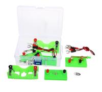 SOPOTUTU 1 Ensemble Kit de Électrique pour Garçon Fille Ensemble de Circuits Électriques Pédagogiques pour Expériences Physique à Guide Instructions et Assurée