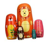 SOPOTUTU 1 Ensemble Matriochka Ornements Russes Poupées Gigognes Russes Poupées Gigognes pour Enfants Poupées Gigognes pour Filles Poupée en Bois Poupées Gigognes en Bois Arbre De Lotus