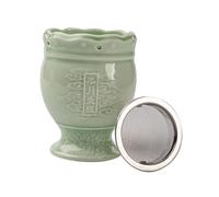 SOPOTUTU 1 Ensemble Pot de Moxibustion Céramique Portable Massager Électrique pour Relaxation Du Épaules pour Voyage
