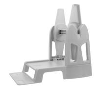 SOPOTUTU 1 Pièce Support Étiquettes Manuel pour Imprimantes Enrouleur Externe Pratique pour Bureaux et Magasins