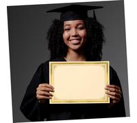 SOPOTUTU 10 feuilles Papier Vierge pour Certificats Honneur et Diplômes Imprimables et Manuscriptes Papier Intérieur pour Récompenses et Attestations