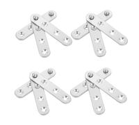 SOPOTUTU 10 pièces Charnières Pivotantes à de Charnières Rotatives Cachées pour et Fenêtres Installation Facile et
