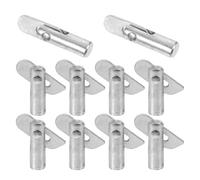 SOPOTUTU 10 pièces Échafaudage Locking Pin Fer Résistant Remplaçable Accessoire de Scaffolding Compatible pour Assemblage Rapide et Sécurisé