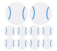 SOPOTUTU 10 Pièces Lot de Amortisseurs de Vibrations pour Raquette de Tennis Silicone Souple Absorption des Chocs Accessoire Stabilisateur pour Contrôle Anti-Vibration