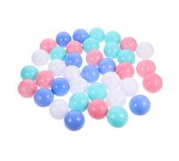 SOPOTUTU 100 pièces Ocean Balls for Non Toxic Reusable Play Balls Swimming Pools and Outdoor Games Smooth Surface Props