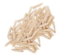 SOPOTUTU 100 pièces Plugs Obliques Bois Accessoires de Gabarit Percage pour Menuiserie et Facile à Installer
