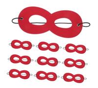 SOPOTUTU 10pièces Masques Pour Yeux De Super-héros Pour Garçon Fille Fournitures De Fête Colorées Accessoires De Déguisement Pour Cosplay Et Décorations De Fête