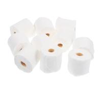 SOPOTUTU 10pièces Miniature Dollhouse Toilet Tissue Roll Accessoire Décoratif pour Maison De Poupée Modèle Réaliste Papier Simulé pour Jouets Et Décoration Intérieure