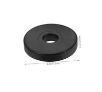SOPOTUTU 12 Pièces Heavy Duty Round Caster Pads For Furniture Non Slip PVC Cushions Shock Absorption And Floor Protection For Home Office Industrial Use