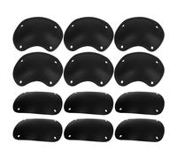 SOPOTUTU 12 Pièces Lot de 12 Protège-Bords de Bagages en Abs Léger Protections D’Angle Universelles pour Valises Rigides Kit Pare-Chocs Anti-Chocs pour Coins de Valise et Paquet de Voyage